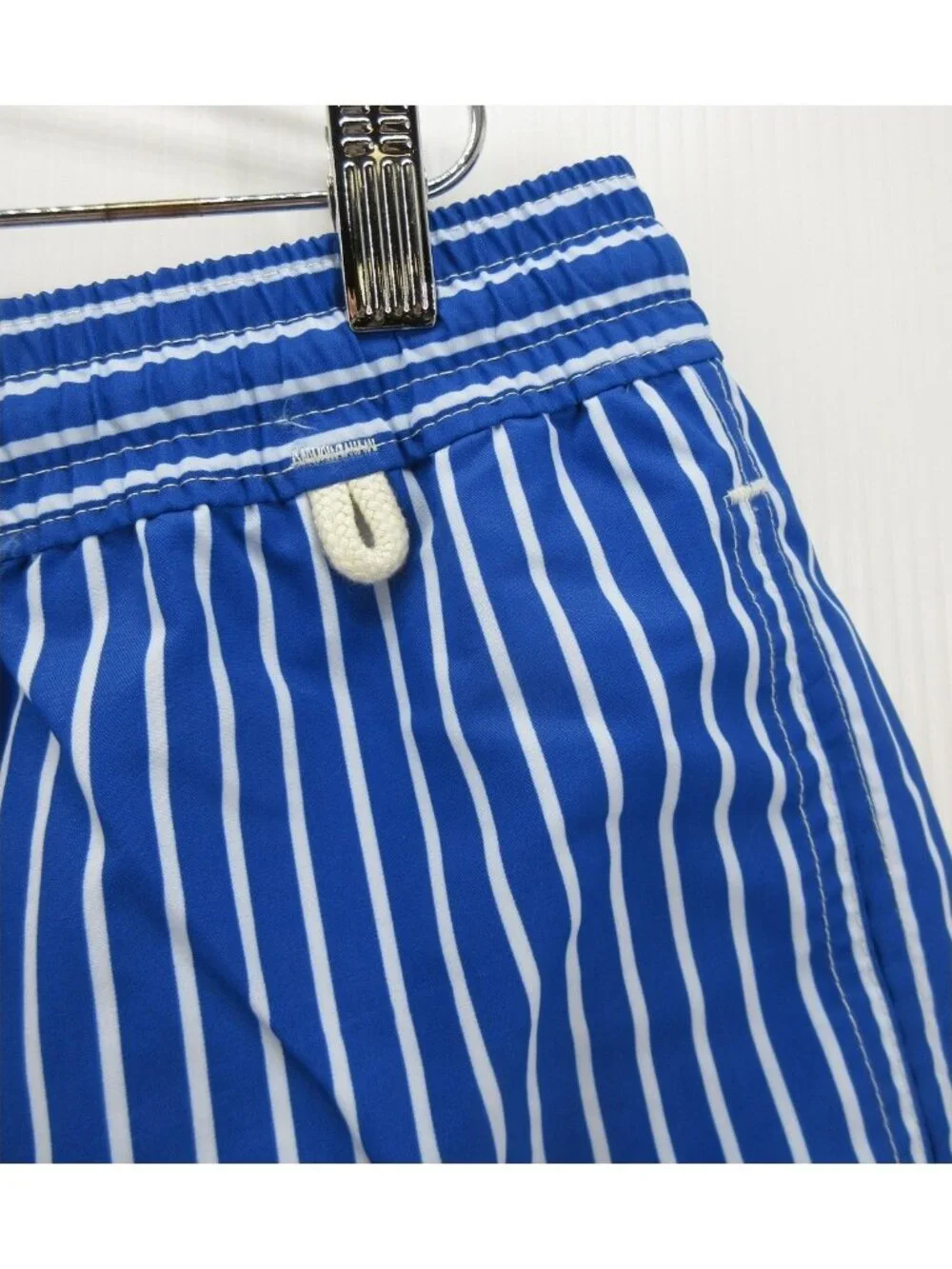 Polo Ralph Lauren Swim Shorts 2XB Big Bathing Suit Striped Red Pony